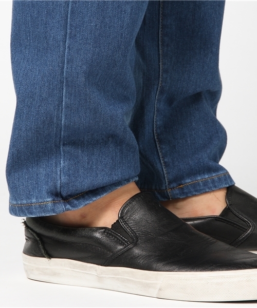 WEGO（ウィゴー）の「WEGO/サークルストレッチテーパードデニムパンツ（デニムパンツ・メンズ・インディゴブルー/ダークインディゴブルー/ライトインディゴブルー・SMALL/MEDIUM/LARGE/X-LARGE）」の5枚目の写真