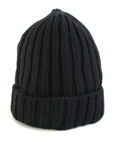 apres les cours（アプレレクール）の「カラーニット帽（ニットキャップ/ビーニー・キッズ・ブラック/ダークグリーン/グレー/マスタード・50/54/58）」の20枚目の写真