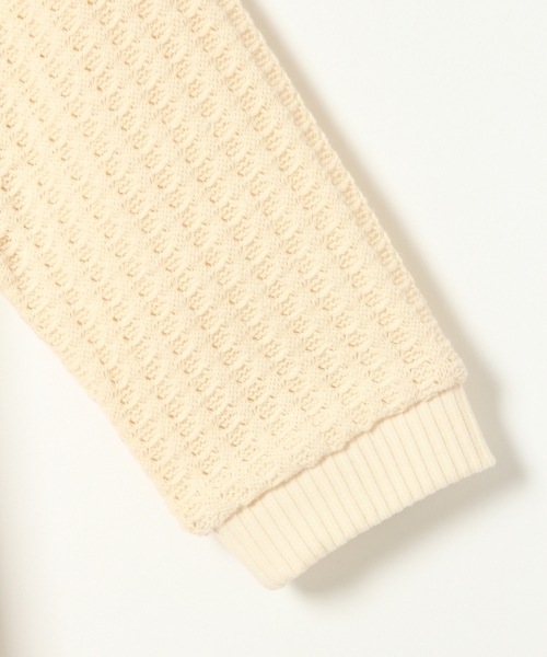 GLOBAL WORK（グローバルワーク）の「【キッズ】ワッフルプルオーバー長袖/767483（Tシャツ/カットソー・キッズ・ホワイト系その他/ピンク/ブラウン・LARGE/MEDIUM/SMALL/X-LARGE/XX-LARGE）」の9枚目の写真