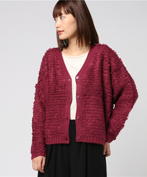 Honeys | 【モコモコ】ループ編カーディガン(カーディガン/ボレロ)