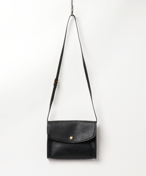 WEGO(ウィゴー)の「WEGO/フラップレトロサコッシュ(ショルダーバッグ・メンズ・ブラウン/ブラック・FREE)」の6枚目の写真