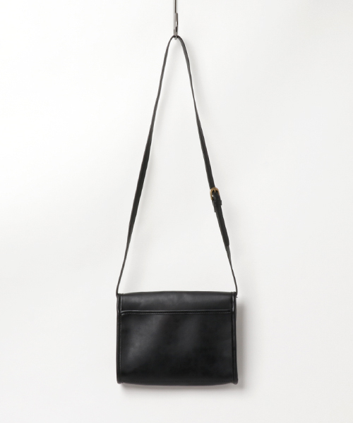 WEGO(ウィゴー)の「WEGO/フラップレトロサコッシュ(ショルダーバッグ・メンズ・ブラウン/ブラック・FREE)」の10枚目の写真