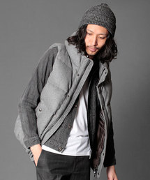 NANO universe | 西川ダウンウールボリュームネックベスト(ダウンベスト)