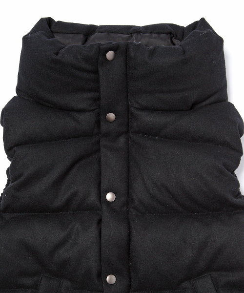 nano・universe　ナノ・ユニバース　ベスト　西川ダウン　M 西川ダウン (R)」スタンドネック ダウンベスト