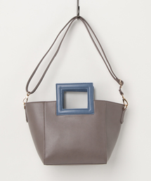 Andemiu | コンビカラー２ＷＡＹトートショルダー777240(ショルダーバッグ)