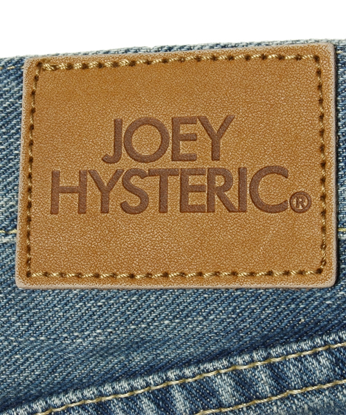 JOEY HYSTERIC（ジョーイヒステリック）の「STRANGE COMIX ptデニム スリムストレートPT（デニムパンツ・キッズ・インディゴブルー・X-SMALL/SMALL/MEDIUM）」の7枚目の写真
