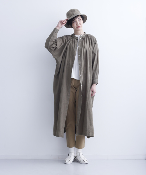 MERLOT IKYU（メルローイキュウ）の「ボタンサーマルカットソー1254（Tシャツ/カットソー・レディース・ブラック/オフホワイト/グレー/ネイビー・FREE）」の16枚目の写真