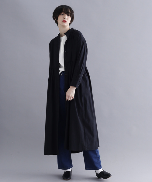 MERLOT IKYU（メルローイキュウ）の「ボタンサーマルカットソー1254（Tシャツ/カットソー・レディース・ブラック/オフホワイト/グレー/ネイビー・FREE）」の22枚目の写真