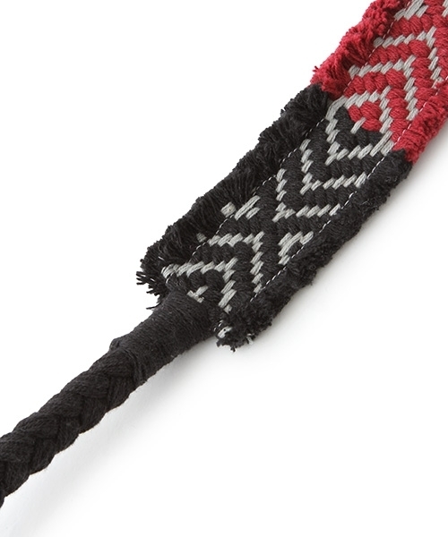 laboratory work（ラボラトリーワーク）の「幾何柄タッセルベルト（ベルト・レディース・ブラック・MEDIUM）」の4枚目の写真