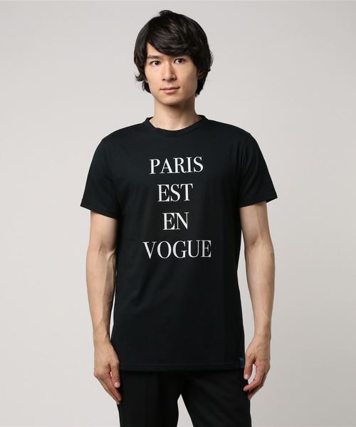 MAISON HONORE(メゾンオノレ)の「EDOUARD/BLACK(Tシャツ/カットソー)」|ブラック