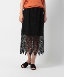 laboratory work | リーフ柄レースタイトスカート(スカート)