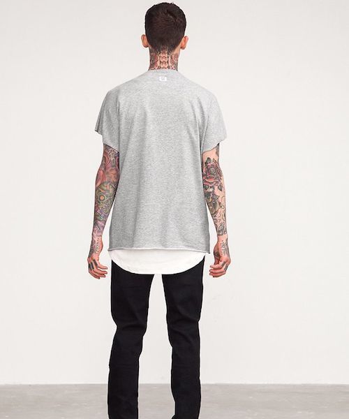 EMMA NOVEMBER (エマノーヴェンバー)の「フレンチスリーブ カットソー(Tシャツ/カットソー・メンズ・ホワイト/ブラック/ベージュ/グレー・FREE)」の15枚目の写真