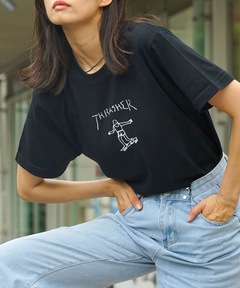 【DankeSchon】ダンケシェーン/SPRAYED CREW NECK /スウェット DankeSchon/ダンケシェーン/SPRAYED SWEAT CREWNECK（スウェット