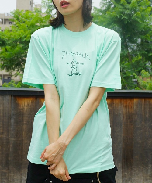 00s THRASHER マークゴンザレス Tシャツ L Gonz セール】GONZ ART S/S T-SHIRTS/スラッシャーマークゴンザレス