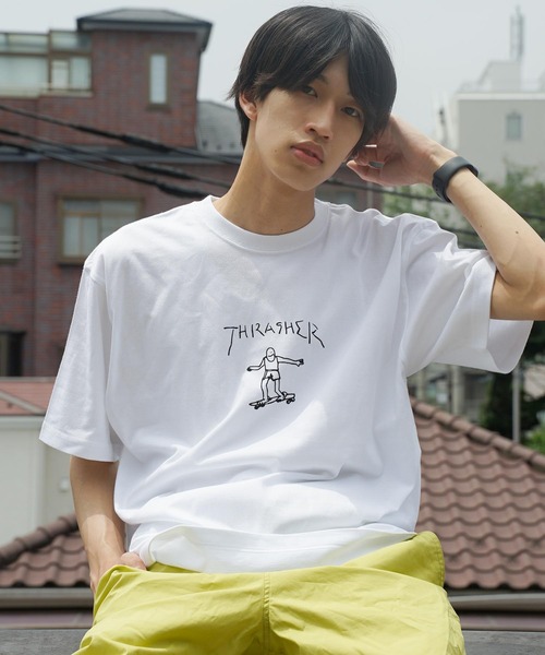 GONZ ART S/S T-SHIRTS/スラッシャーマークゴンザレス半袖Tシャツ（T