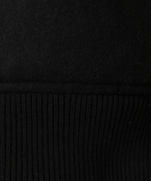 PAGEBOY（ページボーイ）の「ヘビーメルトンリバーシブルジャケット（ブルゾン・レディース・ブラック/ダークブラウン/ブラウン系その他・FREE）」の8枚目の写真