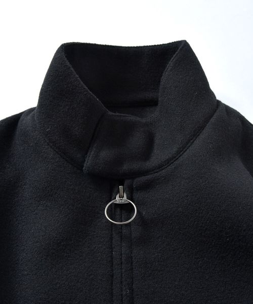SHIPS（シップス）の「SU: メルトン スタンドブルゾン（ブルゾン・メンズ・ブラック/ブラウン/ネイビー・SMALL/MEDIUM/LARGE/X-LARGE）」の13枚目の写真