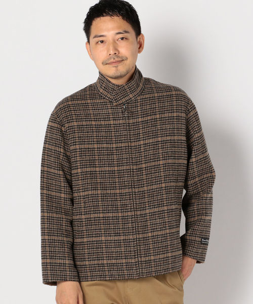 SHIPS（シップス）の「SU: メルトン スタンドブルゾン（ブルゾン・メンズ・ブラック/ブラウン/ネイビー・SMALL/MEDIUM/LARGE/X-LARGE）」の15枚目の写真