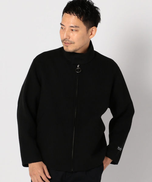 SHIPS（シップス）の「SU: メルトン スタンドブルゾン（ブルゾン・メンズ・ブラック/ブラウン/ネイビー・SMALL/MEDIUM/LARGE/X-LARGE）」の22枚目の写真