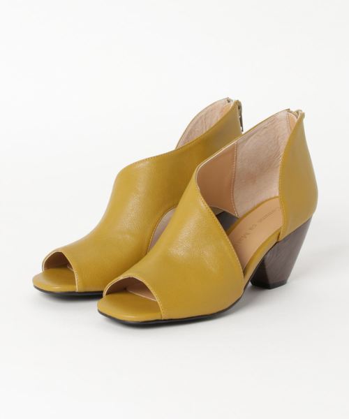 Comme　Ca　Mature（コムサマチュア）の「カットデザイン　ブーツ　サンダル（サンダル・レディース・ブラック/オリーブ/マスタード・22.5cm/23.5cm/24.5cm）」の14枚目の写真