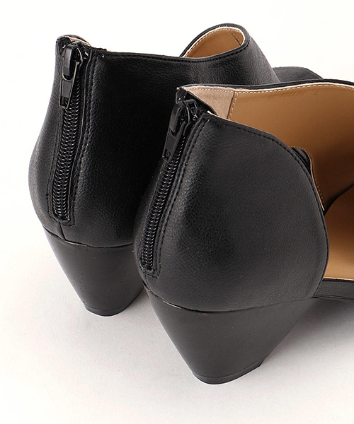 Comme　Ca　Mature（コムサマチュア）の「カットデザイン　ブーツ　サンダル（サンダル・レディース・ブラック/オリーブ/マスタード・22.5cm/23.5cm/24.5cm）」の9枚目の写真