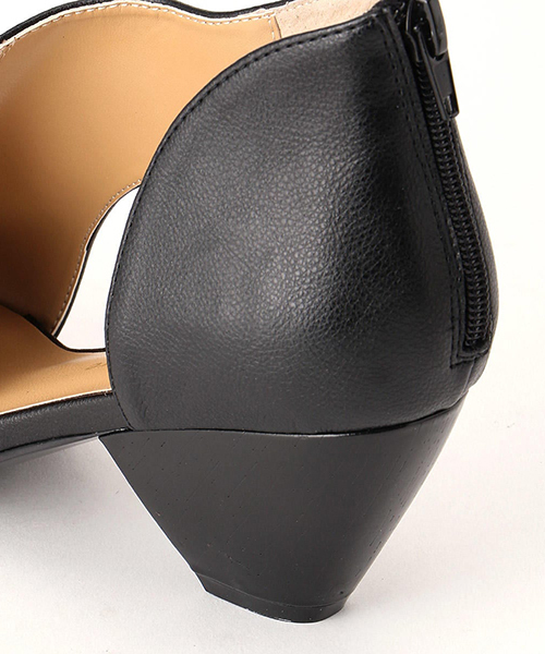 Comme　Ca　Mature（コムサマチュア）の「カットデザイン　ブーツ　サンダル（サンダル・レディース・ブラック/オリーブ/マスタード・22.5cm/23.5cm/24.5cm）」の8枚目の写真