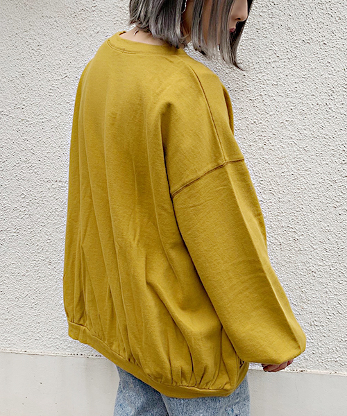 apres jour(アプレジュール)の「ヴィンテージ加工スウェット【ZOZOTOWN限定アイテム】(スウェット・レディース・グリーン/マスタード/ベージュ/ブラック・フリー)」の10枚目の写真