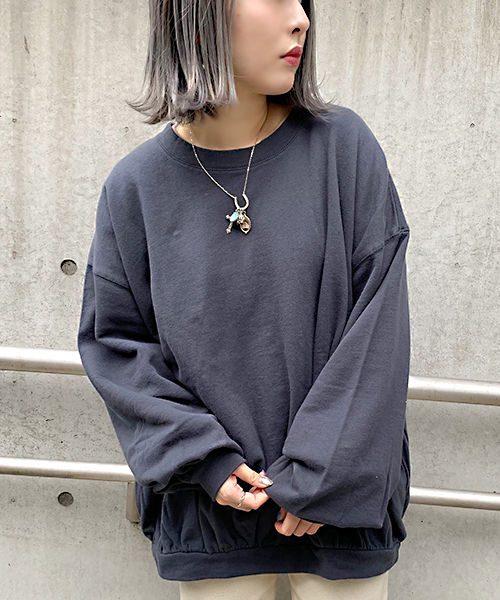 apres jour(アプレジュール)の「ヴィンテージ加工スウェット【ZOZOTOWN限定アイテム】(スウェット・レディース・グリーン/マスタード/ベージュ/ブラック・フリー)」の13枚目の写真