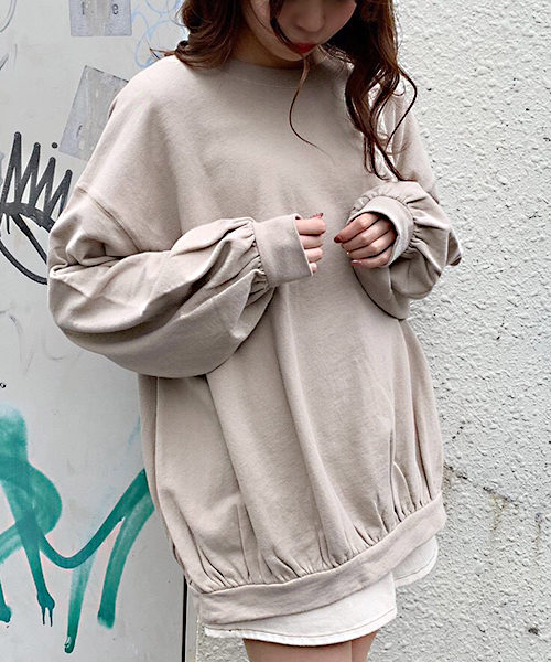 apres jour(アプレジュール)の「ヴィンテージ加工スウェット【ZOZOTOWN限定アイテム】(スウェット・レディース・グリーン/マスタード/ベージュ/ブラック・フリー)」の18枚目の写真