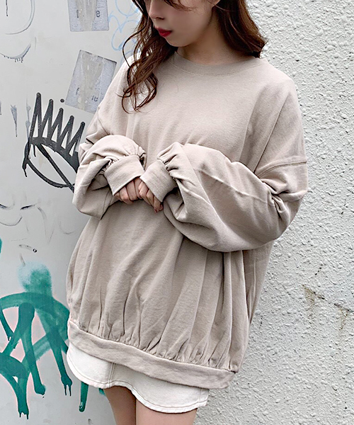 apres jour(アプレジュール)の「ヴィンテージ加工スウェット【ZOZOTOWN限定アイテム】(スウェット・レディース・グリーン/マスタード/ベージュ/ブラック・フリー)」の19枚目の写真