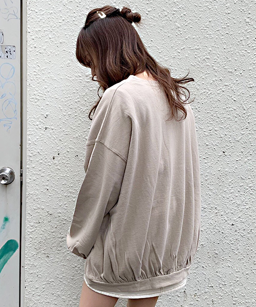 apres jour(アプレジュール)の「ヴィンテージ加工スウェット【ZOZOTOWN限定アイテム】(スウェット・レディース・グリーン/マスタード/ベージュ/ブラック・フリー)」の20枚目の写真