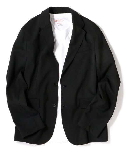 SHIPS（シップス）の「SU: TW SOLOTEX(R) 2B ジャケット ■（テーラードジャケット・メンズ・ブラック/グレー/ネイビー・S/M/L/XL）」の7枚目の写真