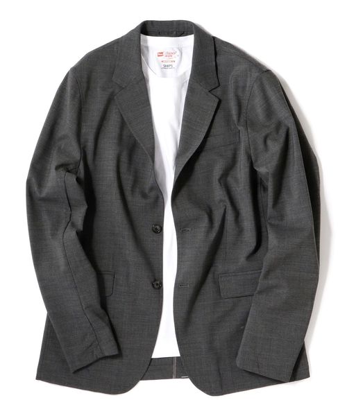SHIPS（シップス）の「SU: TW SOLOTEX(R) 2B ジャケット ■（テーラードジャケット・メンズ・ブラック/グレー/ネイビー・S/M/L/XL）」の9枚目の写真