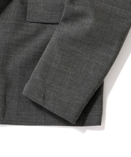 SHIPS（シップス）の「SU: TW SOLOTEX(R) 2B ジャケット ■（テーラードジャケット・メンズ・ブラック/グレー/ネイビー・S/M/L/XL）」の11枚目の写真