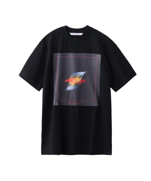 JOHN LAWRENCE SULLIVAN（ジョンローレンスサリバン）の「"INVISIBLE" PRINTED SS TEE（Tシャツ/カットソー・メンズ・ホワイト/ブラック・SMALL/MEDIUM）」の2枚目の写真