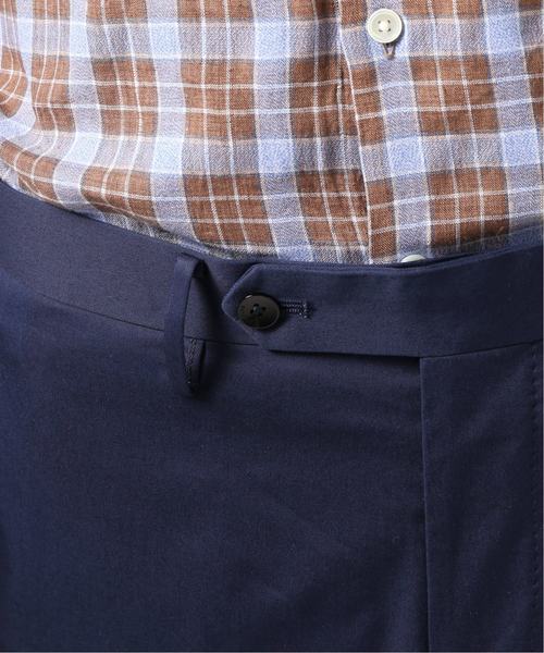 EDIFICE（エディフィス）の「ICE COTTON STRETCH テーパードパンツ（その他パンツ・メンズ・ブラウン/ネイビー/グレー/ベージュ・46/44/48/50）」の16枚目の写真