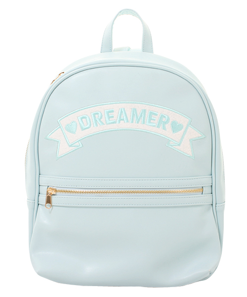 WEGO(ウィゴー)の「WEGO/DREAMERリュック(バックパック/リュック・レディース・ホワイト/ブラック/サックスブルー/パープル/ピンク・FREE)」の3枚目の写真
