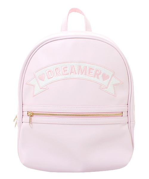 WEGO(ウィゴー)の「WEGO/DREAMERリュック(バックパック/リュック・レディース・ホワイト/ブラック/サックスブルー/パープル/ピンク・FREE)」の5枚目の写真