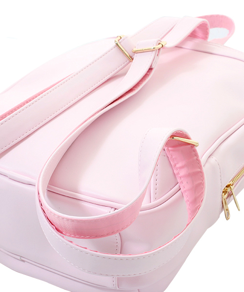 WEGO(ウィゴー)の「WEGO/DREAMERリュック(バックパック/リュック・レディース・ホワイト/ブラック/サックスブルー/パープル/ピンク・FREE)」の13枚目の写真