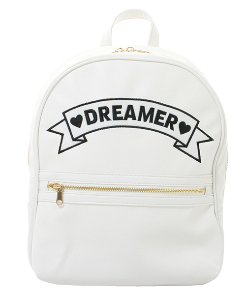WEGO(ウィゴー)の「WEGO/DREAMERリュック(バックパック/リュック・レディース・ホワイト/ブラック/サックスブルー/パープル/ピンク・FREE)」の16枚目の写真