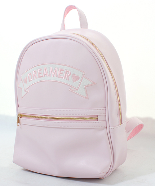 WEGO(ウィゴー)の「WEGO/DREAMERリュック(バックパック/リュック・レディース・ホワイト/ブラック/サックスブルー/パープル/ピンク・FREE)」の6枚目の写真