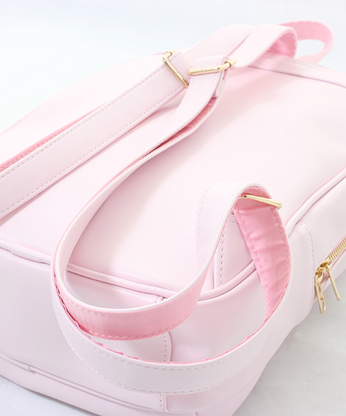WEGO(ウィゴー)の「WEGO/DREAMERリュック(バックパック/リュック・レディース・ホワイト/ブラック/サックスブルー/パープル/ピンク・FREE)」の9枚目の写真