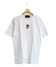 Luv maison | Luv･ROSE-シシュウ半袖Tシャツ(Tシャツ/カットソー)