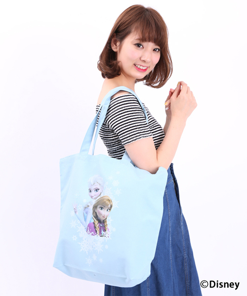 WEGO(ウィゴー)の「WEGO/WEGOオリジナルトートバッグ(アナと雪の女王)(トートバッグ・レディース・その他4/その他1/その他2/その他3・FREE)」の2枚目の写真