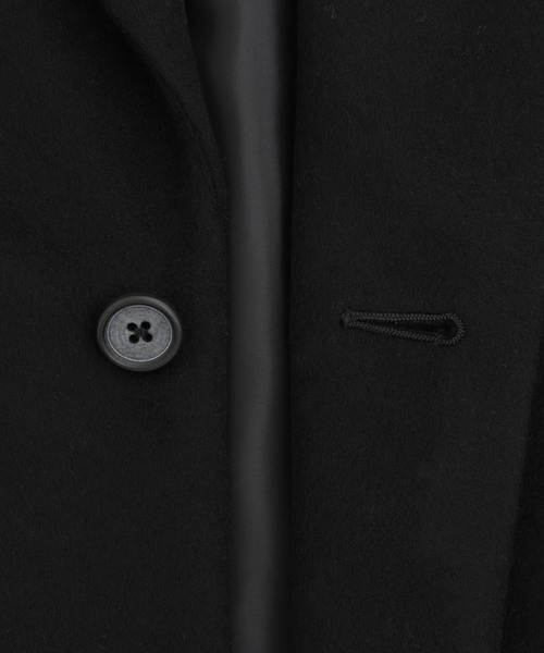 STUDIOUS（ステュディオス）の「【STUDIOUS】スペリオルメルトンオーバーサイズコート(チェスターコート)（チェスターコート・メンズ・ブラック/ブラウン/ブルー・1/2/3）」の5枚目の写真