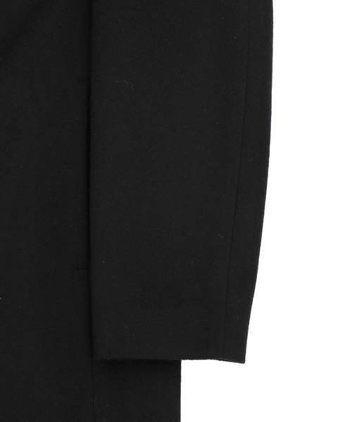 STUDIOUS（ステュディオス）の「【STUDIOUS】スペリオルメルトンオーバーサイズコート(チェスターコート)（チェスターコート・メンズ・ブラック/ブラウン/ブルー・1/2/3）」の8枚目の写真