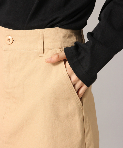 LOWRYS FARM(ローリーズファーム)の「カラーミニスカート 855319(スカート・レディース・ブラック/ベージュ/ブラウン・FREE)」の9枚目の写真