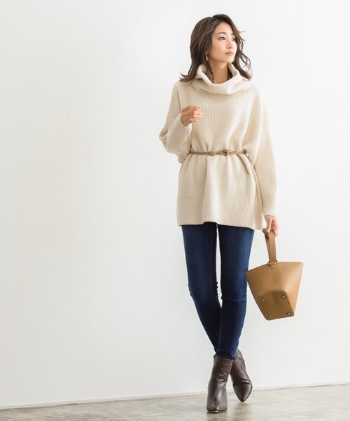 Pierrot（ピエロ）の「[裏起毛]スキニーデニム（デニムパンツ・レディース・ブラック/ネイビー/インディゴブルー/ブルー/ブラック系その他/ブルー系その他/ブルー系その他2/ブルー系その他3・SMALL/MEDIUM/LARGE/X-LARGE/XX-LARGE/X-SMALL/XXX-LARGE/XXXX-LARGE）」の17枚目の写真