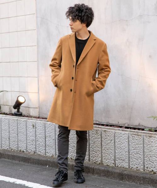 【値下げ交渉可】RAGEBLUE ベージュ チェスターコート Lサイズ RAGEBLUE チェスターコート 値下げ交渉可】RAGEBLUE ベージュ