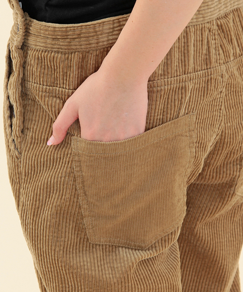 B:MING by BEAMS（ビーミングバイビームス）の「□B ビーミング by ビームス / コーデュロイサロペット（サロペット/オーバーオール・レディース・ブラック/ベージュ・SMALL/MEDIUM）」の11枚目の写真